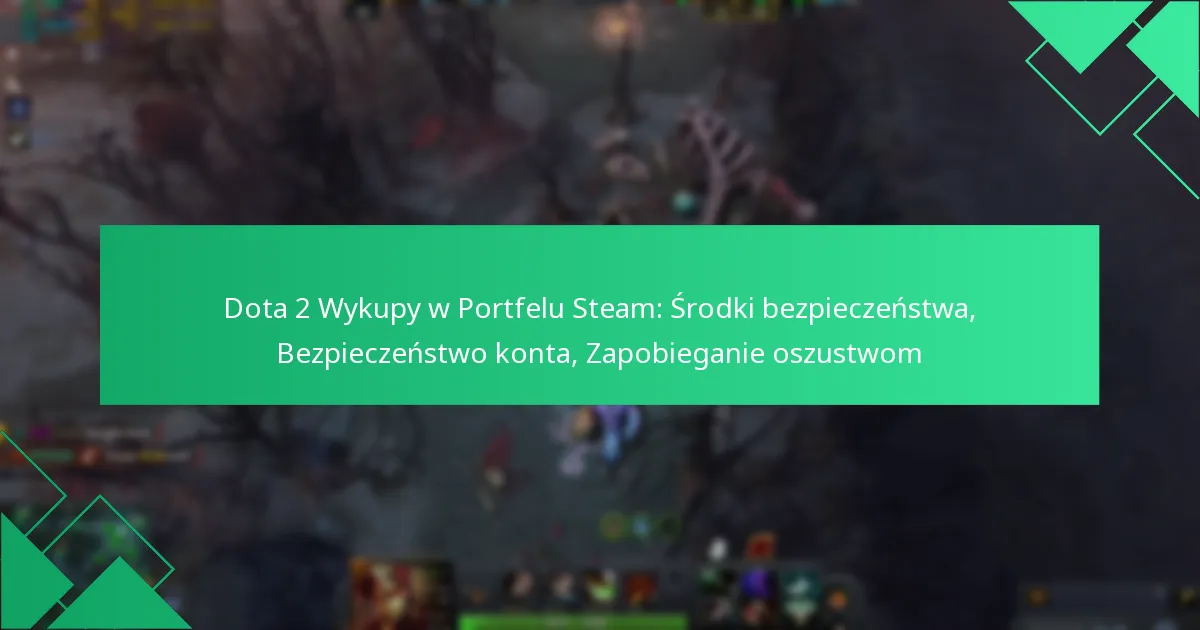 Dota 2 Wykupy w Portfelu Steam: Środki bezpieczeństwa, Bezpieczeństwo konta, Zapobieganie oszustwom